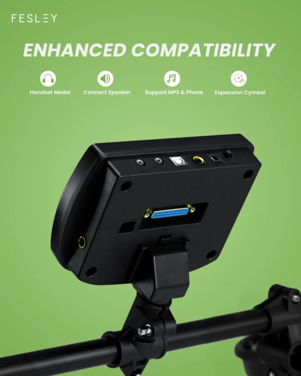 ⁦ערכת תופים אלקטרוניים Fesley FED150W⁩ – תמונה ⁦6⁩